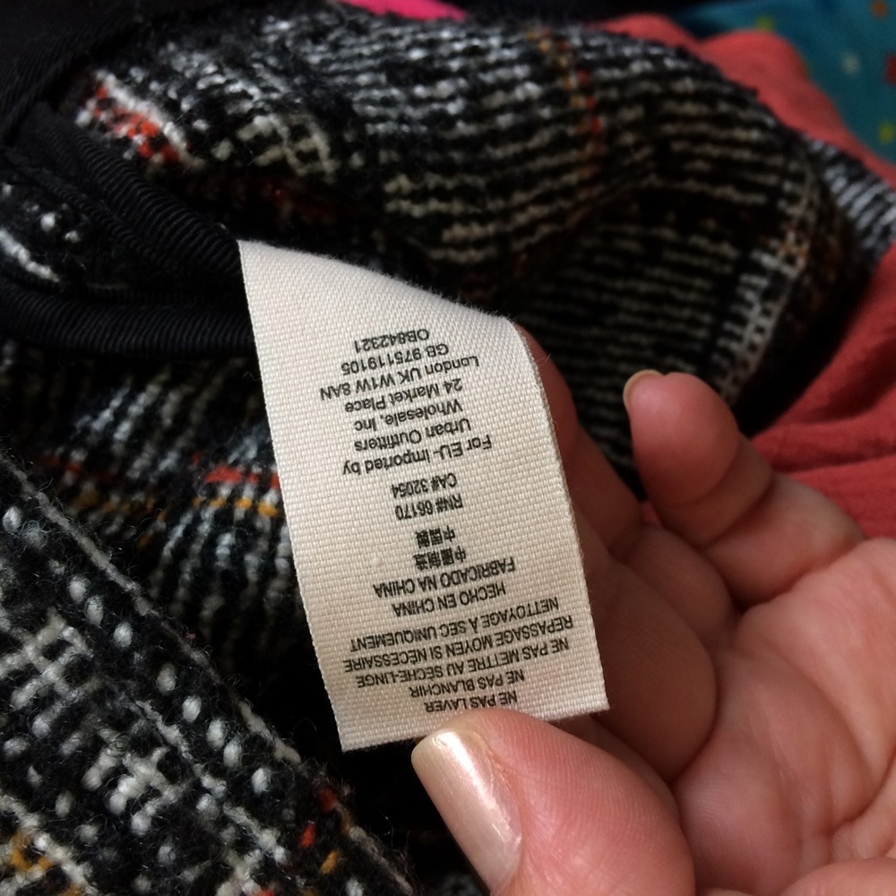 Eisenhower plaid tweed cropped fit jacket - Picture 8 of 8